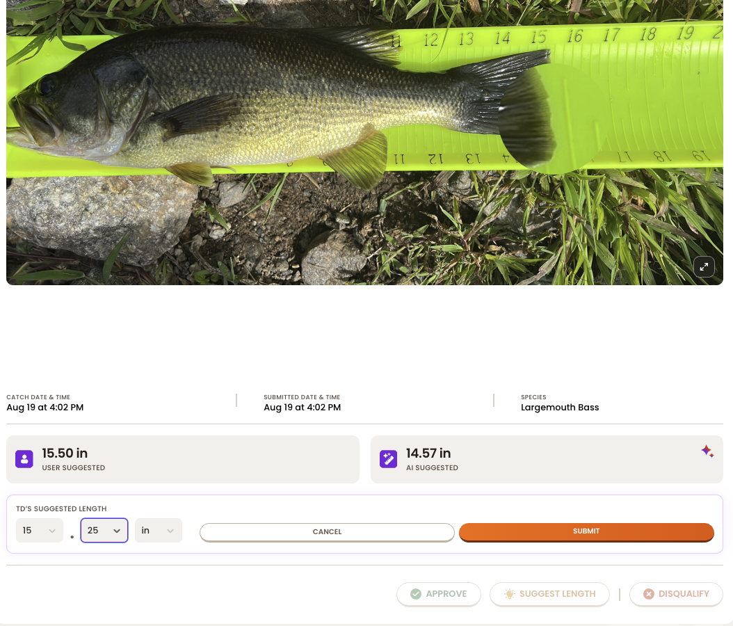 Aingler — Fair, Fast, Fishing Tournaments