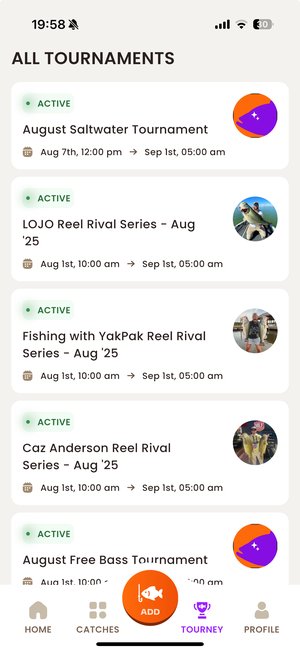 Aingler — Fair, Fast, Fishing Tournaments